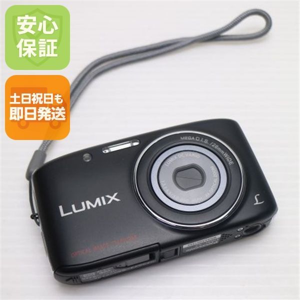 超美品 DMC-S2 ブラック 即日発送 デジカメ Panasonic デジタルカメラ 本体 土日祝発送OK 08000