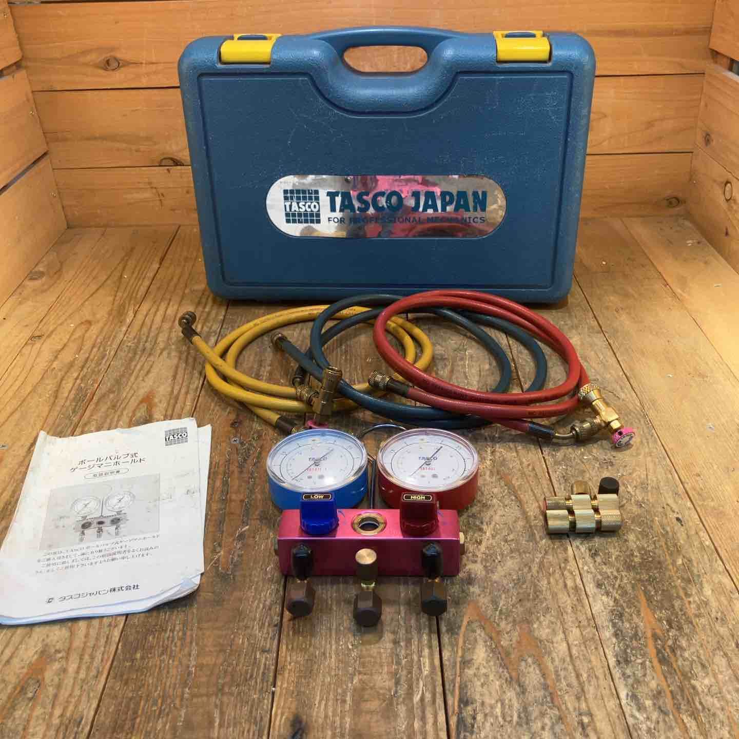 【中古品】TASCO タスコ ゲージマニホールド TA141L-1 TA140L【所沢店】 8,400円