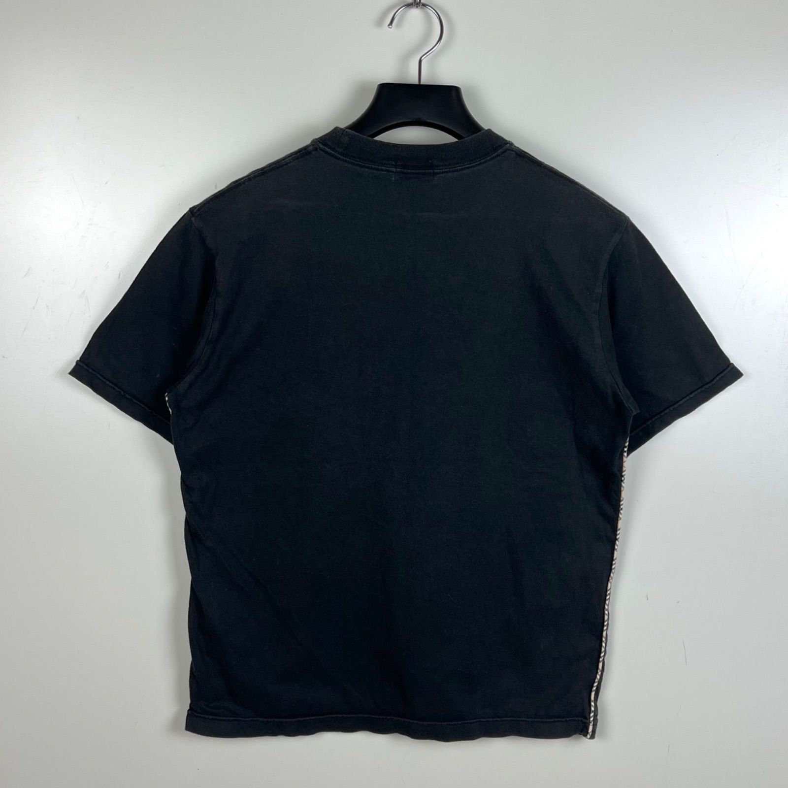 BURBERRY BLUE LABEL 00s y2k archive NOVA piping LOGO Tee L 