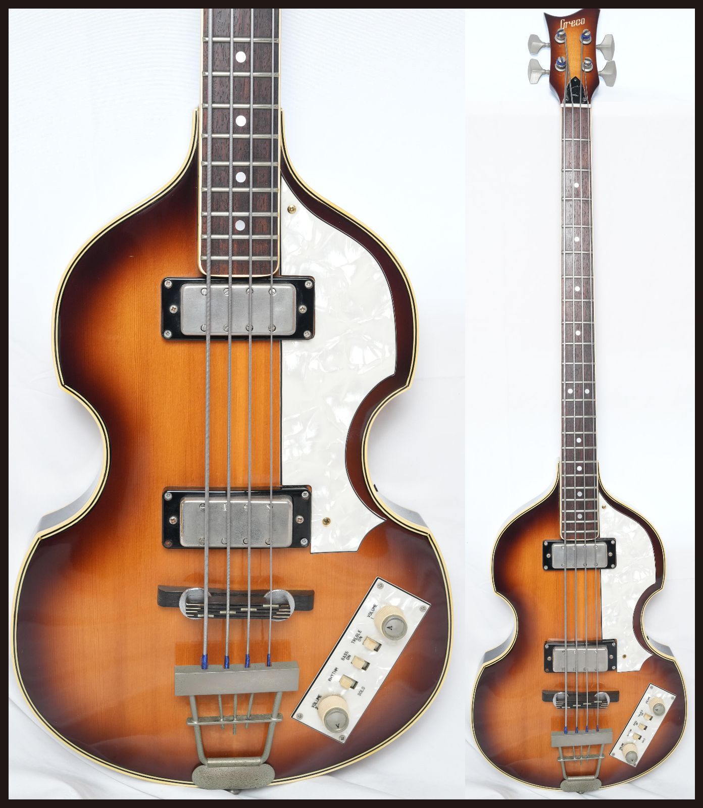 ☆GRECO☆VB-500 バイオリンベース セットネック仕様 1980年製 日本製