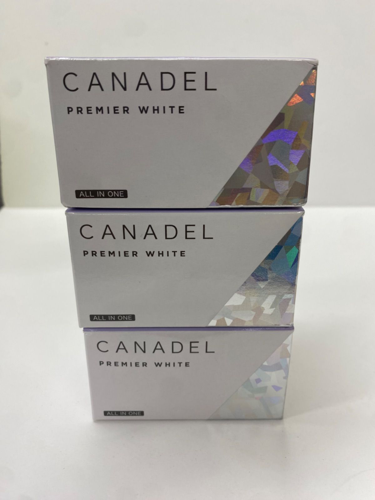 T3473 CANADEL カナデル プレミアホワイト VCE 58g 計3点セット