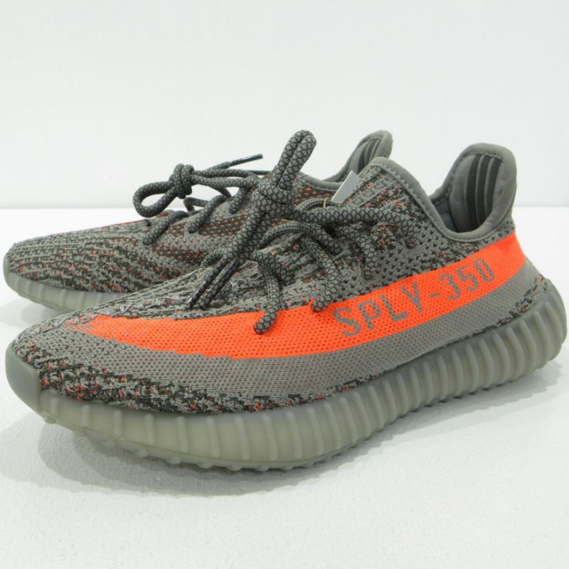 【三重本店】 中古 adidas | アディダス スニーカー YEEZY Boost 350 V2 イージー ブースト 350 V2 カニエ・ウエスト GW1229 グレー サイズ：26.5cm 【126】