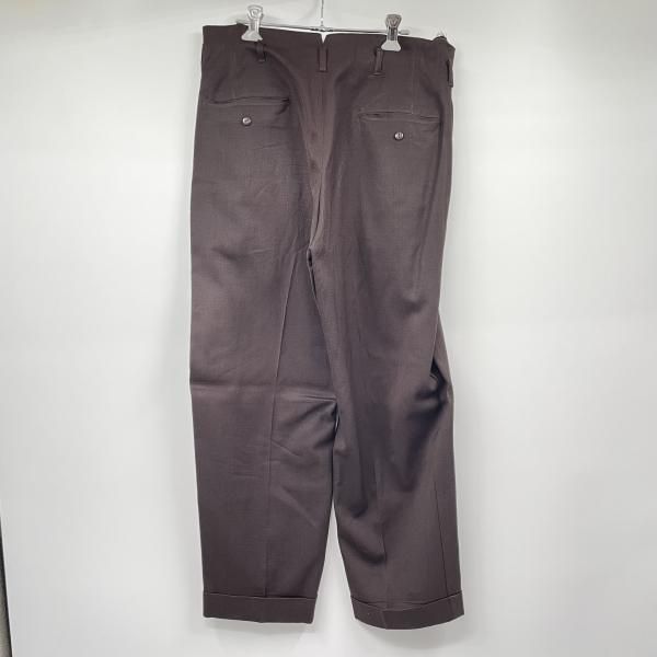 中古】60～70s スーツセットアップ サイズ表記なし ブラウン △第一
