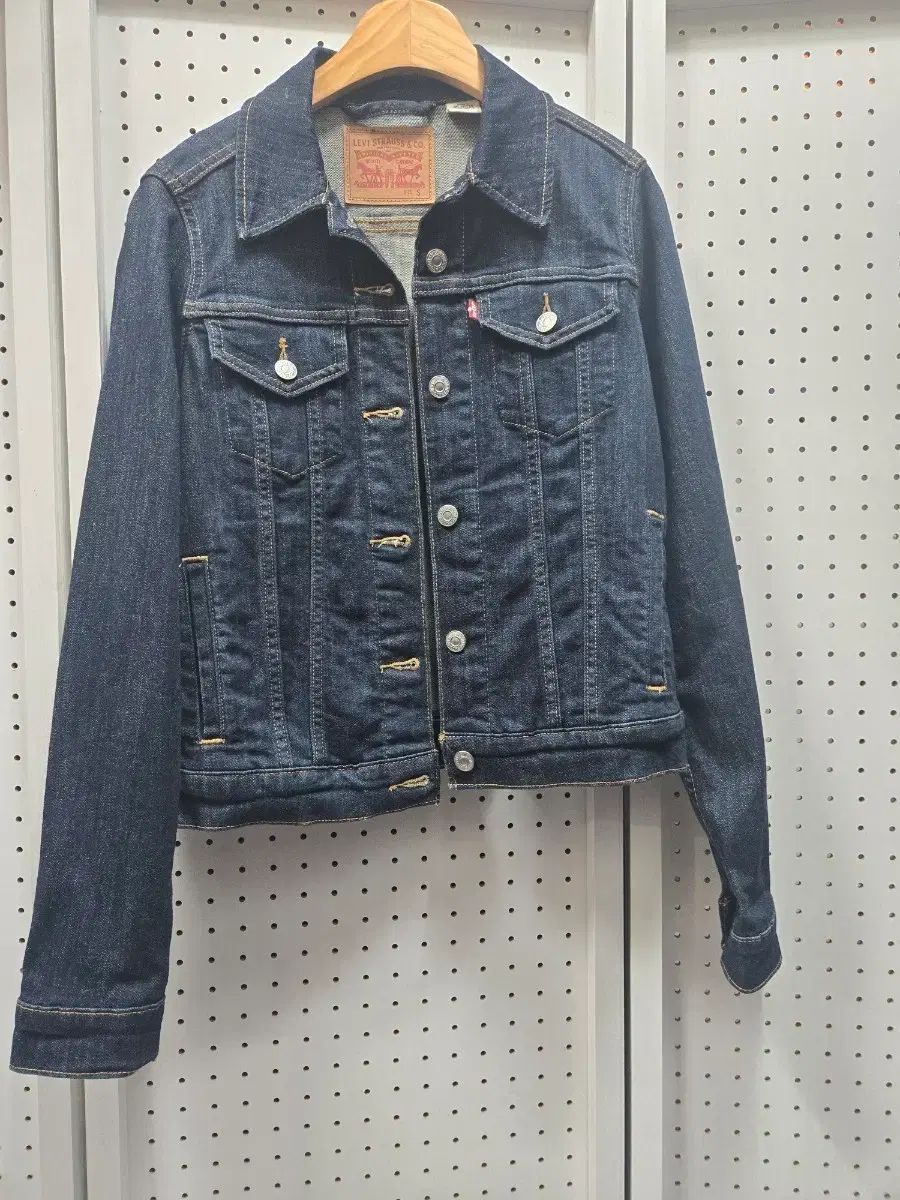 (1539)リーバイス レディース デニムジャケット S