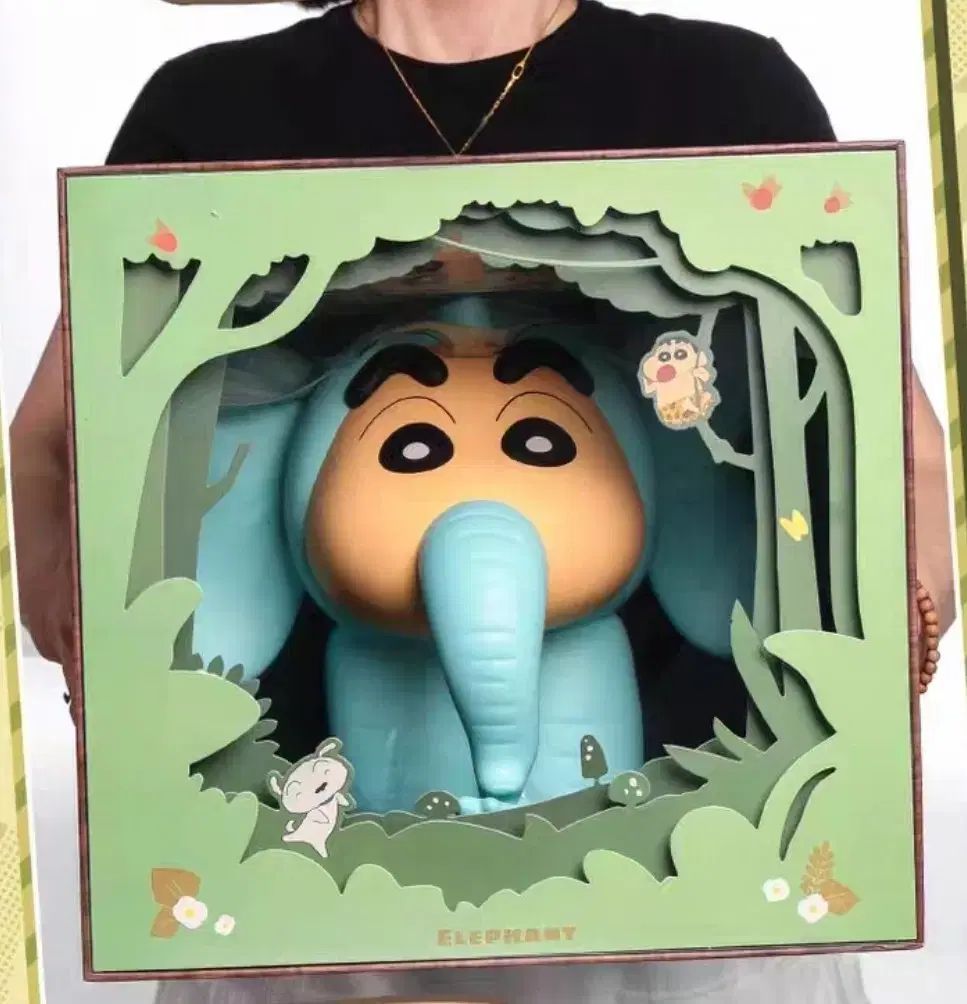 52toys クレヨンしんちゃん ゾウ 大型 フィギュア 20cm