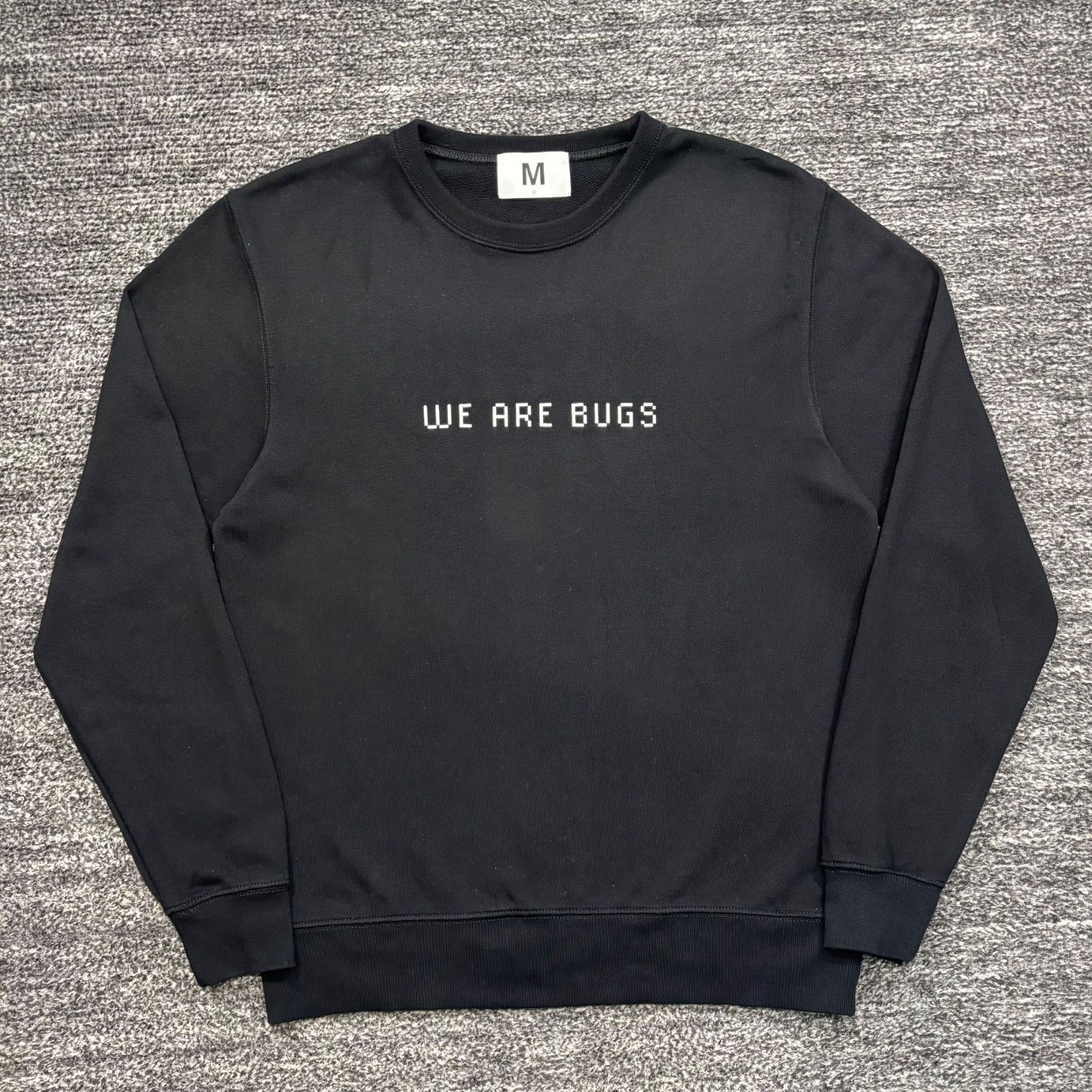 美品 FRAGMENT WEEKEND NETFLIX クルーネックスウェット ブラック M フラグメント ウィークエンド ネットフリックス ■