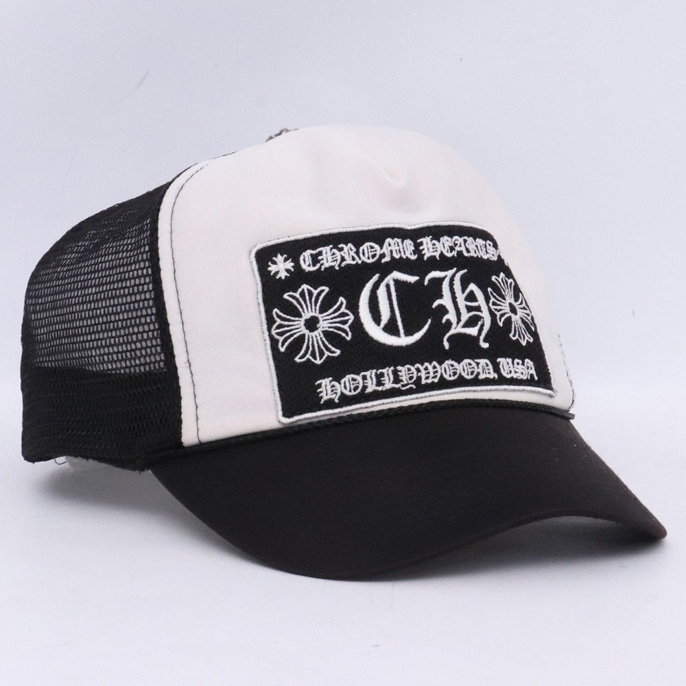 CHROME HEARTS オールド トラッカーキャップ CH ブラック ホワイト