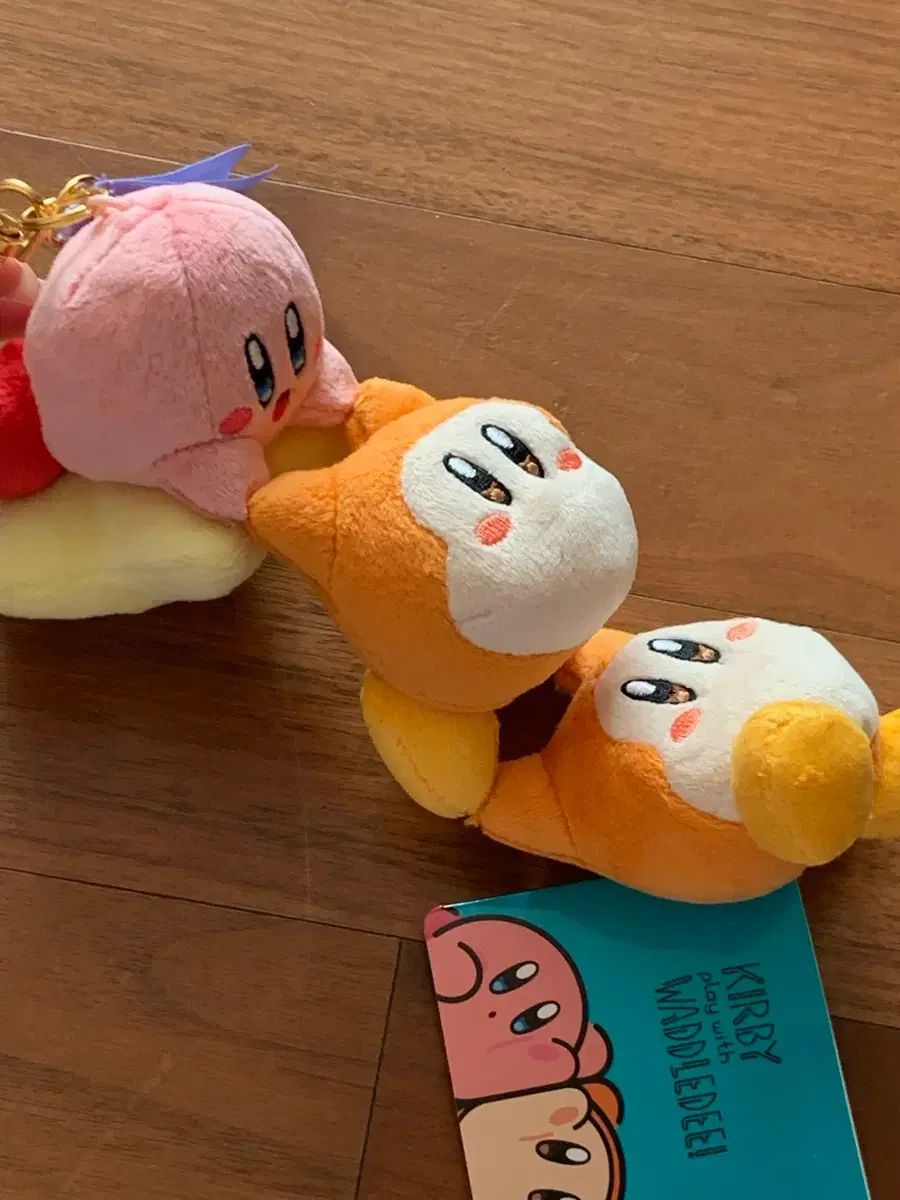 星のカービィ カービィ＆ワドルディ マスコット キーホルダー