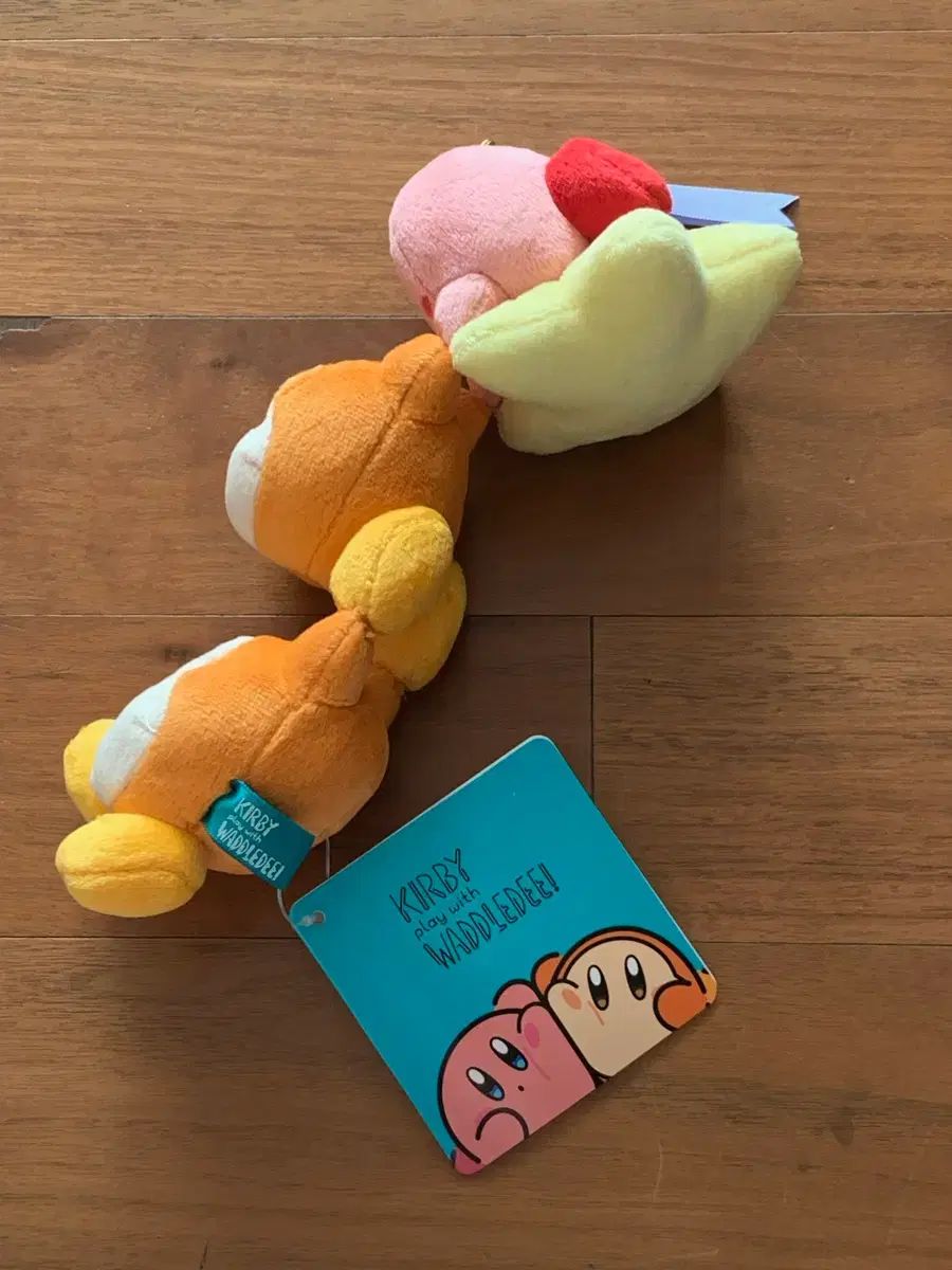 星のカービィ カービィ＆ワドルディ マスコット キーホルダー