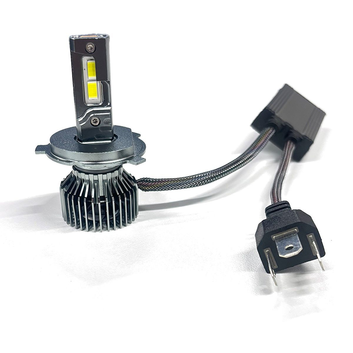 ヤマハ セロー250 LED ヘッドライト H4 バイク Hi/Lo 1灯 6500K ホワイト 純正交換 車検対応 ポン付け 直流車 交流車 カスタム パーツ