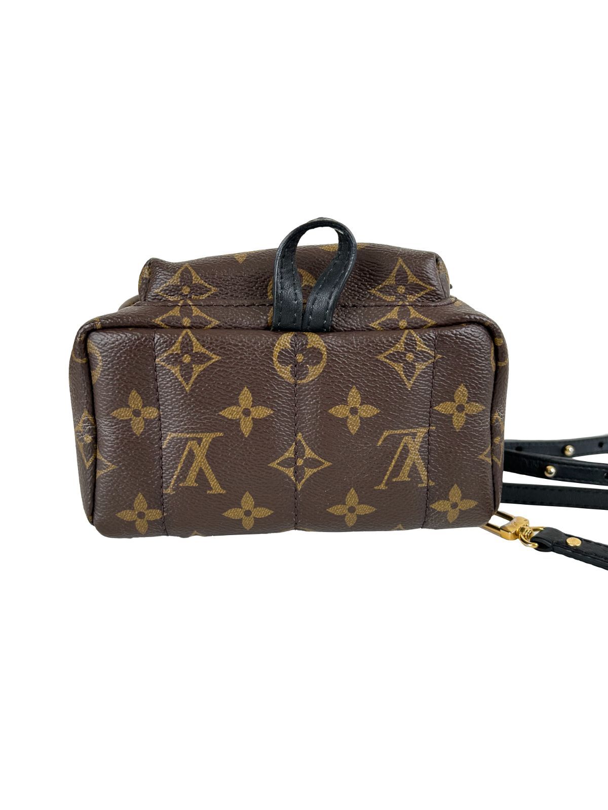 【美品】LOUIS VUITTON ルイ・ヴィトン モノグラム パームスプリングス PM バックパック リュックサック M41560 ブラウン レディース