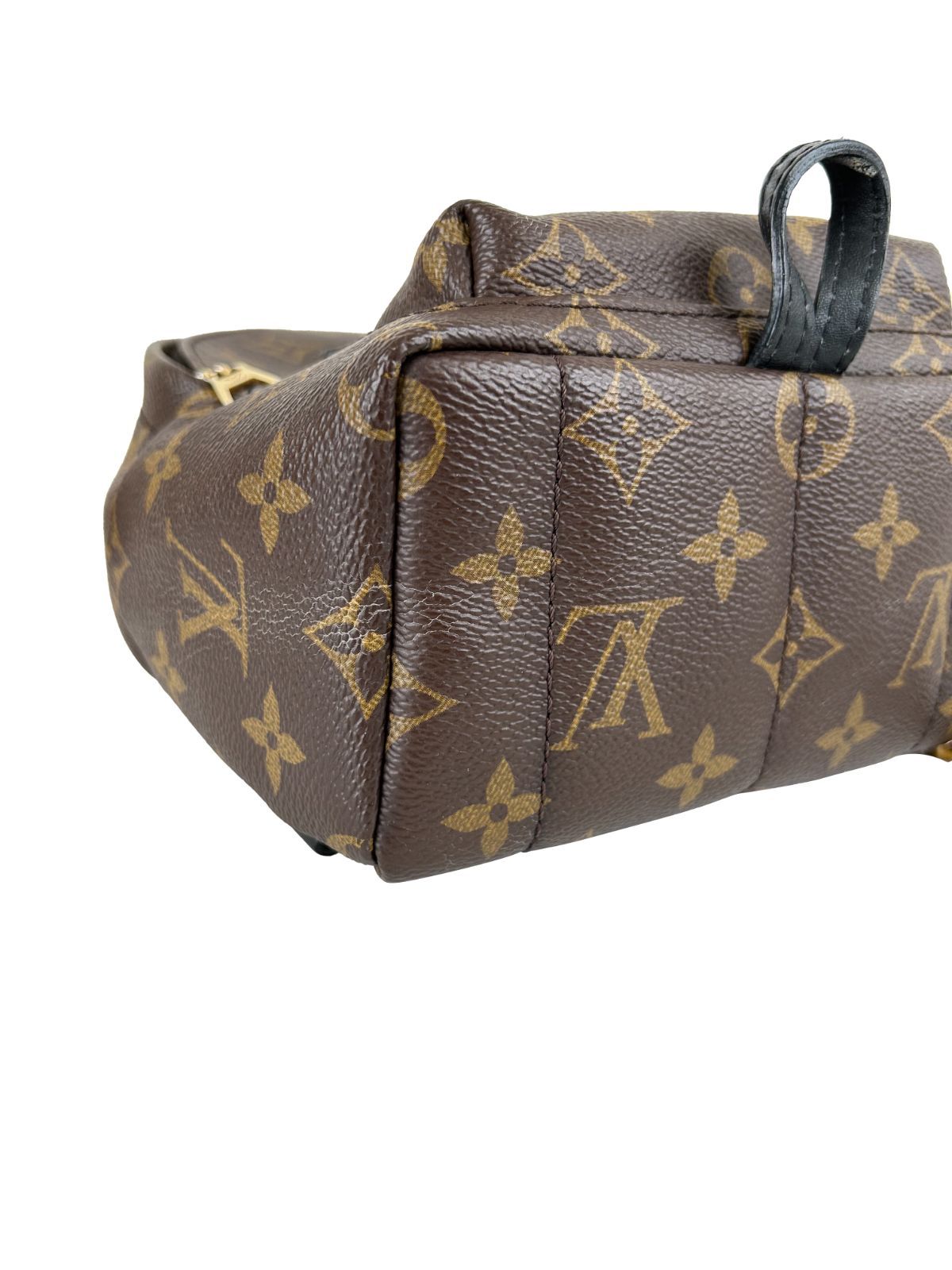【美品】LOUIS VUITTON ルイ・ヴィトン モノグラム パームスプリングス PM バックパック リュックサック M41560 ブラウン レディース