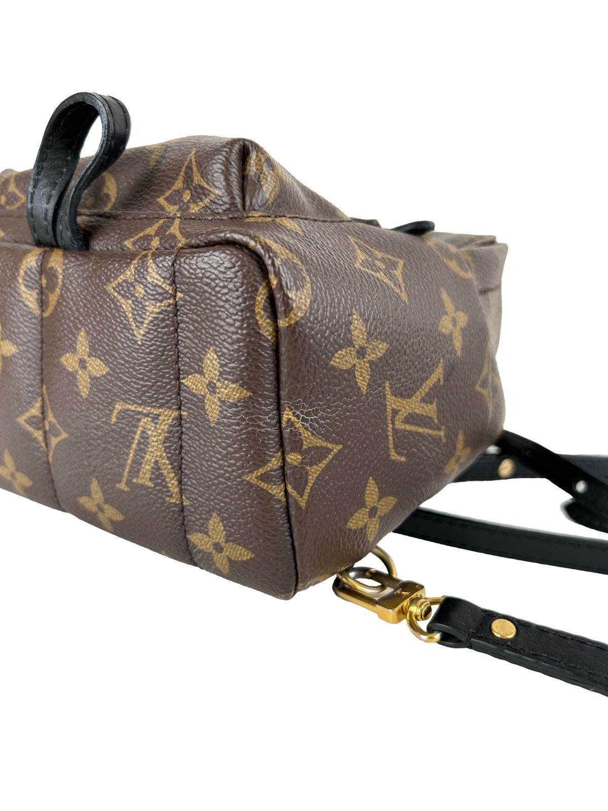 【美品】LOUIS VUITTON ルイ・ヴィトン モノグラム パームスプリングス PM バックパック リュックサック M41560 ブラウン レディース