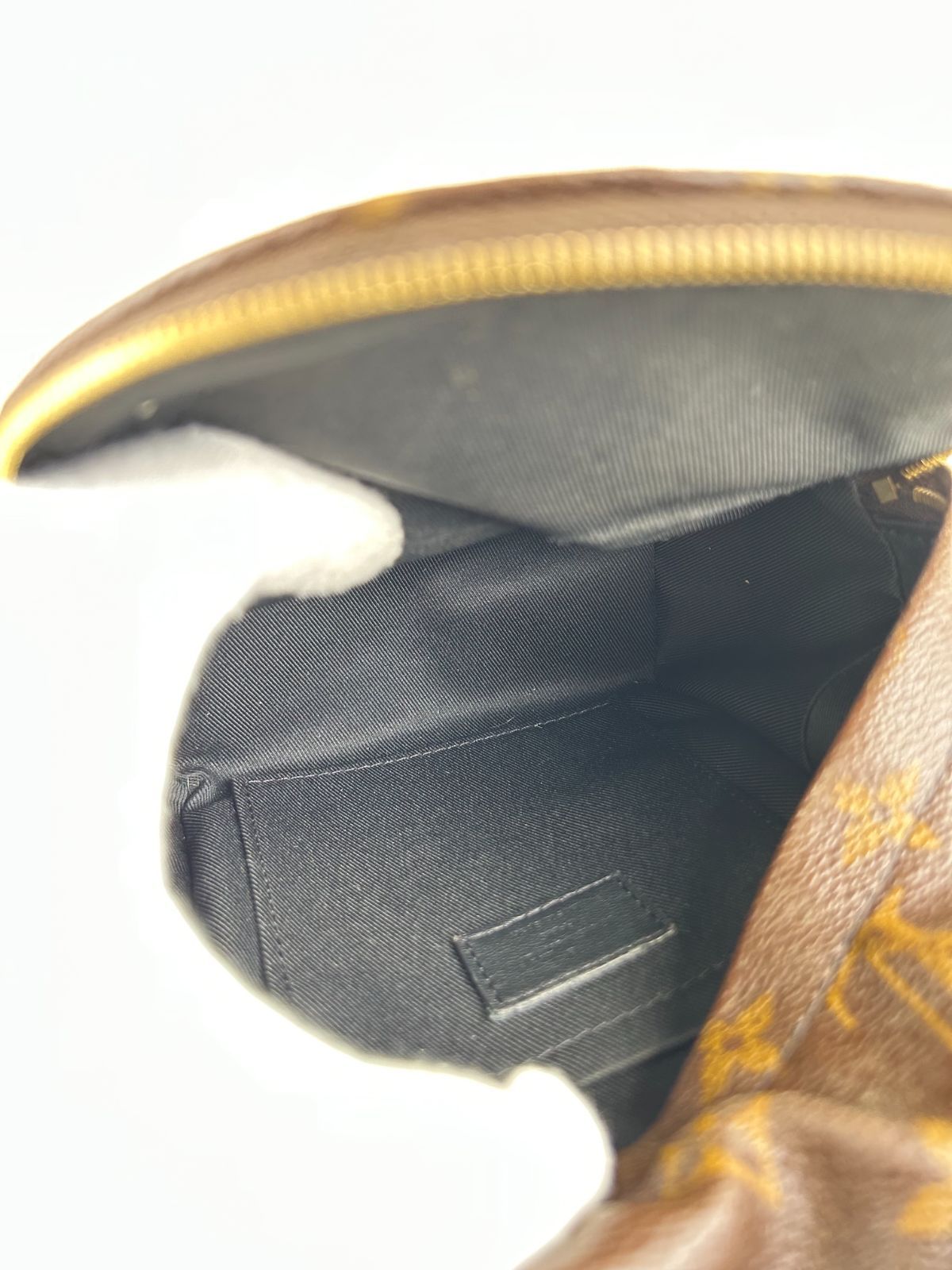 【美品】LOUIS VUITTON ルイ・ヴィトン モノグラム パームスプリングス PM バックパック リュックサック M41560 ブラウン レディース