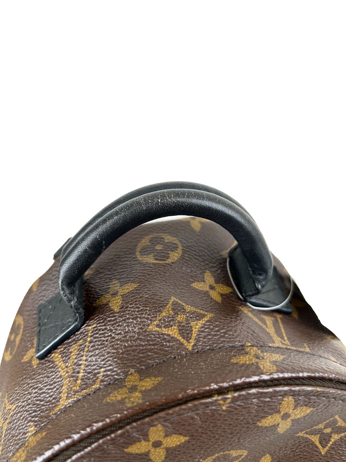 【美品】LOUIS VUITTON ルイ・ヴィトン モノグラム パームスプリングス PM バックパック リュックサック M41560 ブラウン レディース
