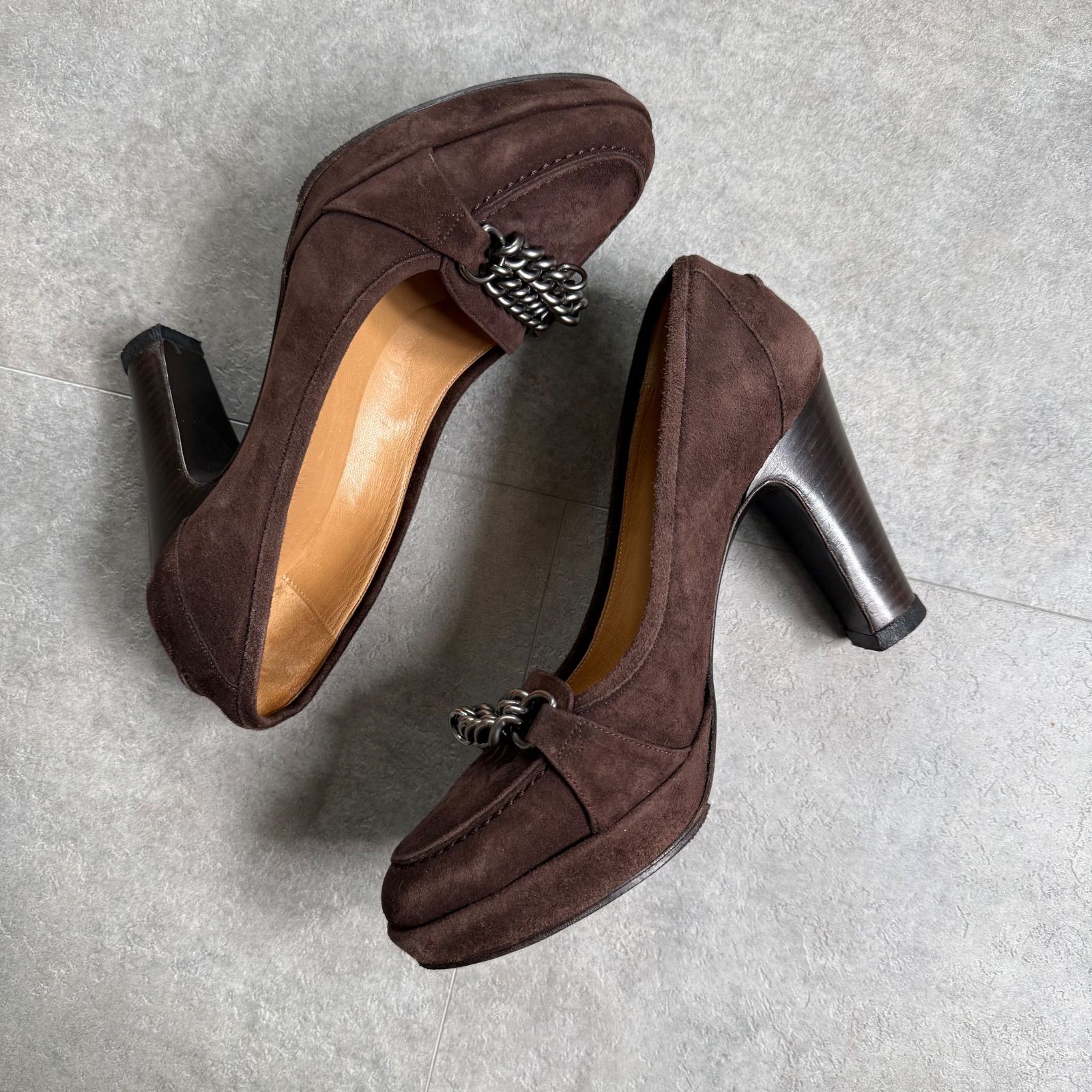 HERMES(エルメス) パンプス 36 1/2 レディース コリエドシアン