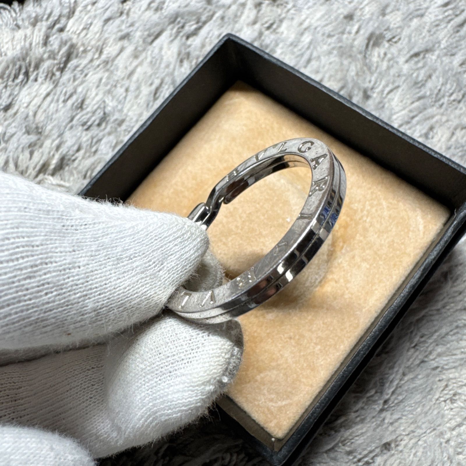 BVLGARI ブルガリ キーリング ネックレストップ シルバー 箱付き 