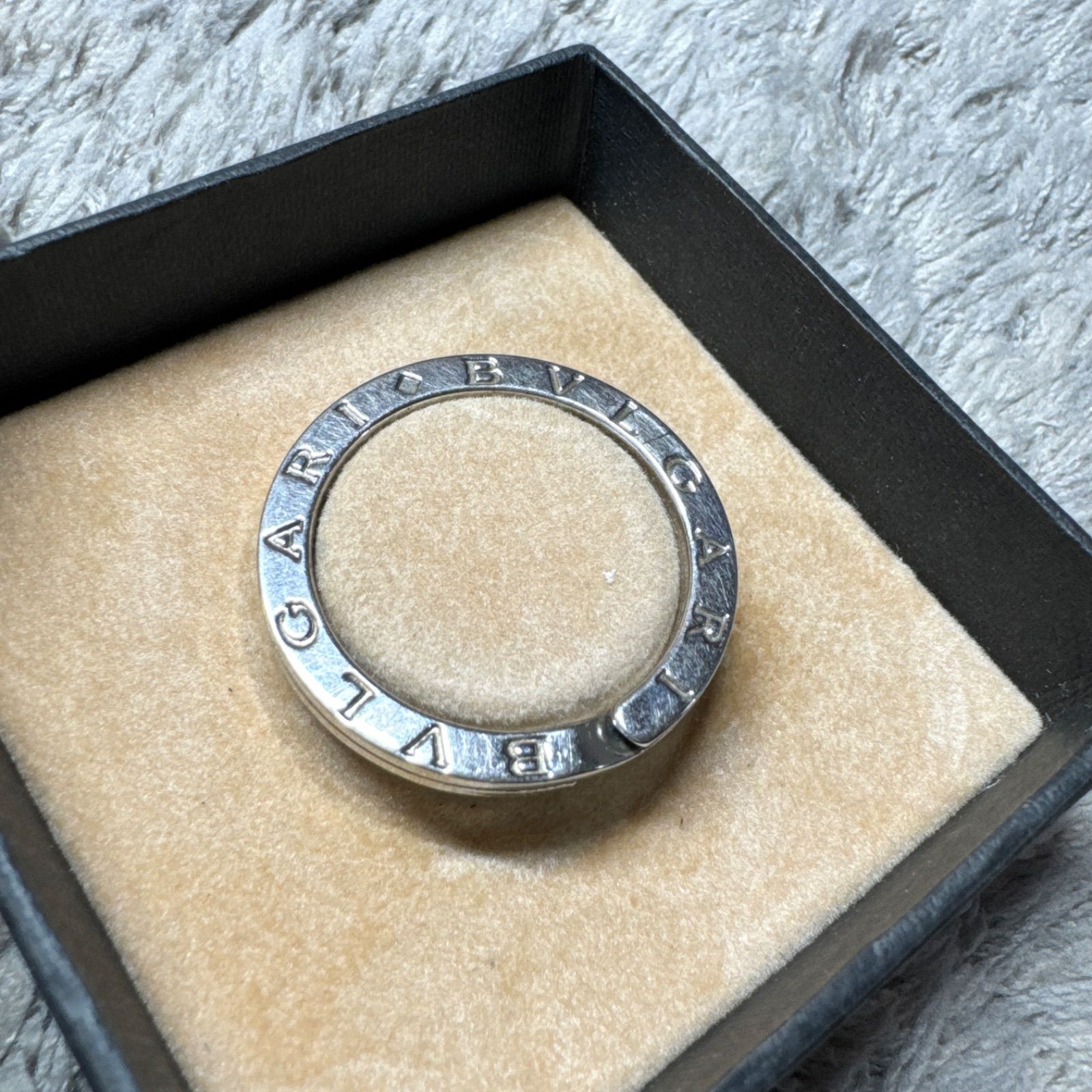ブルガリ 鍵 チャームネックレス BVLGARI キーリング ネックレス