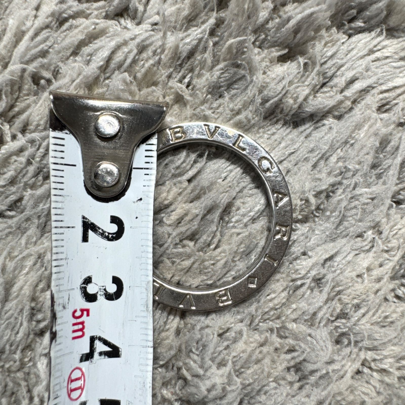 BVLGARI ブルガリ キーリング ネックレストップ シルバー 箱付き 
