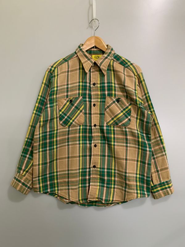 【中古品】 MR LEGGS ミスターレッグス 70S FLANNEL SHIRT フランネルシャツ 長袖シャツ ロングスリーブ 【146-260508-AS-81-min】
