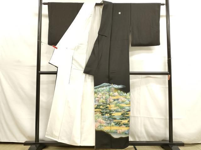 【TAMA屋】全て正絹 全て黒留袖 作家物落款 まとめ売り5点TM2639 MO-00746 豪華黒留袖 作家物 東寺 暈し染め 金彩 正絹 逸品 - メルカリ
