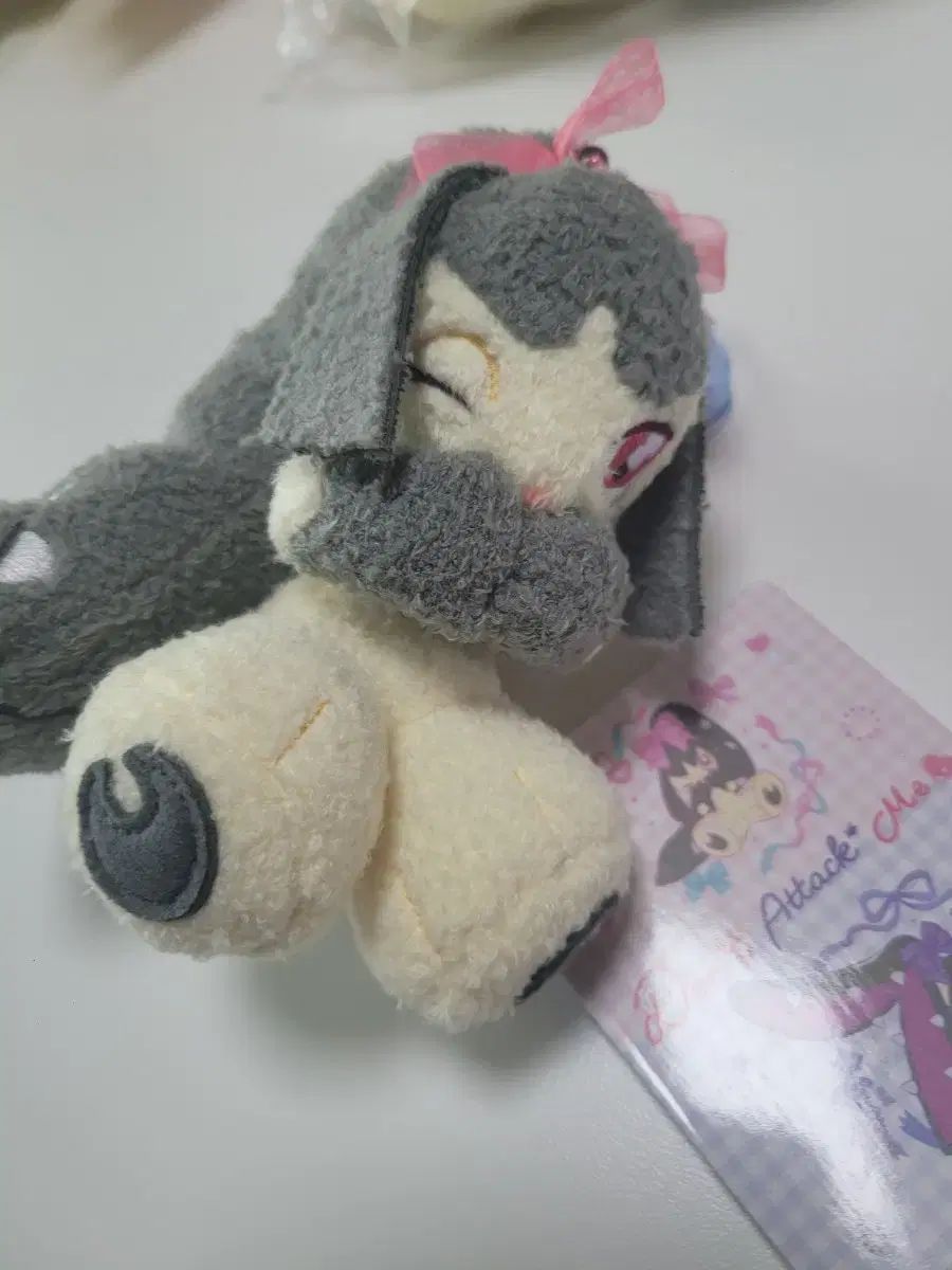 ポケットモンスター サンド(in) ぬいぐるみ キーホルダー don't attack me アタック