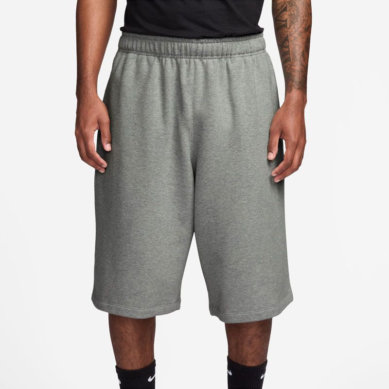 NIKE(ナイキ) ナイキ クラブ FT OS フリース ショート スポーツスタイル ウェア ショートパンツ II5713、(063)ダークグレーヘザー