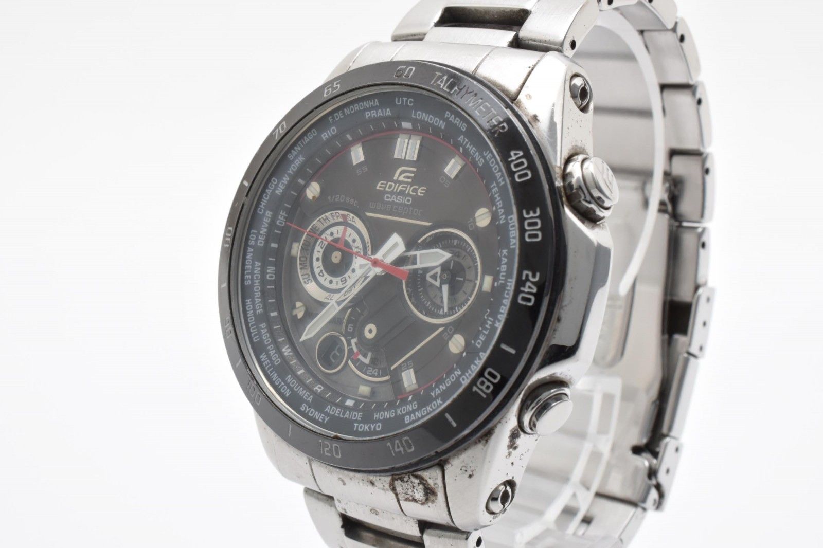 カシオ Casio EDIFICE EQW-M1000D メンズ腕時計 電波ソーラー クロノ