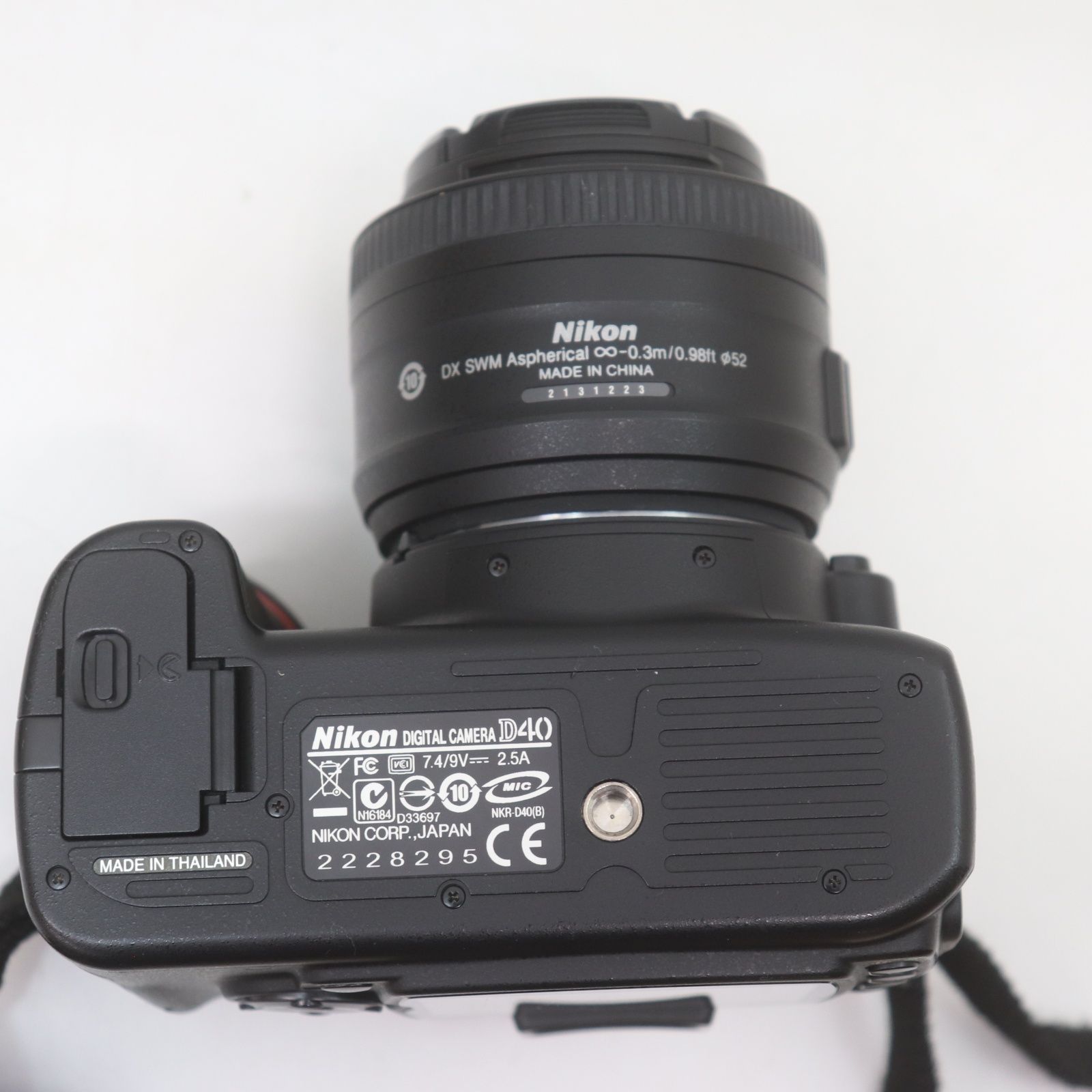 ITBKWG73R52M NIKON ニコン デジタル一眼レフ D40 レンズキット 18 