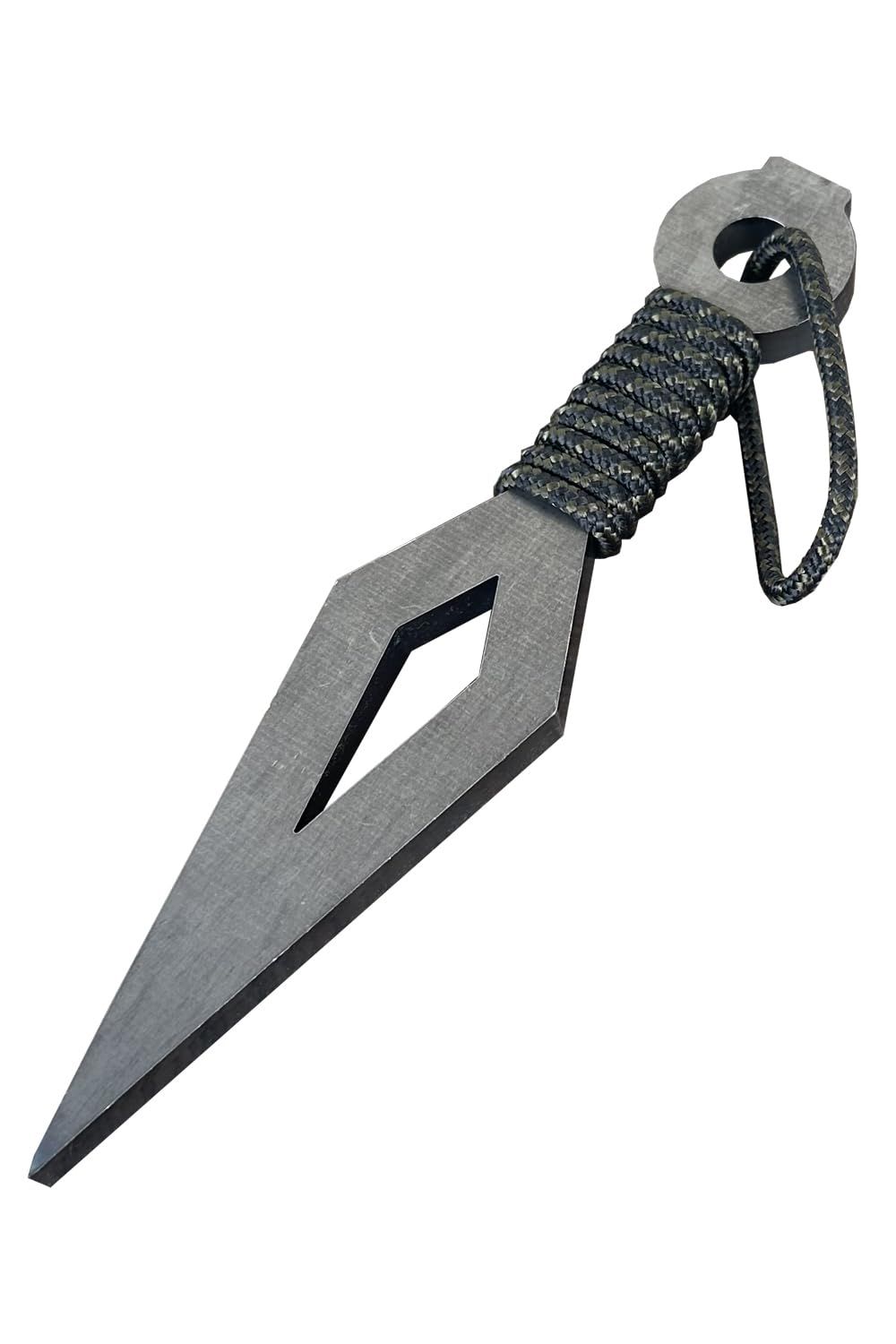 MGC クナイさん 薪割り クサビ ナタ 斧 ナイフ 楔 薪割り台 日本製 コンパクト キャンプ アウトドア kunai ninja shuriken shinobi (カーキ)wb b23452a1