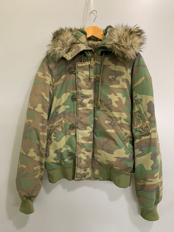 【現状渡し品】 DENIM&SUPPLY RALPH LAUREN デニムアンドサプライラルフローレン CAMO N-2B JACKET アウター 【146-260508-AS-83-min】