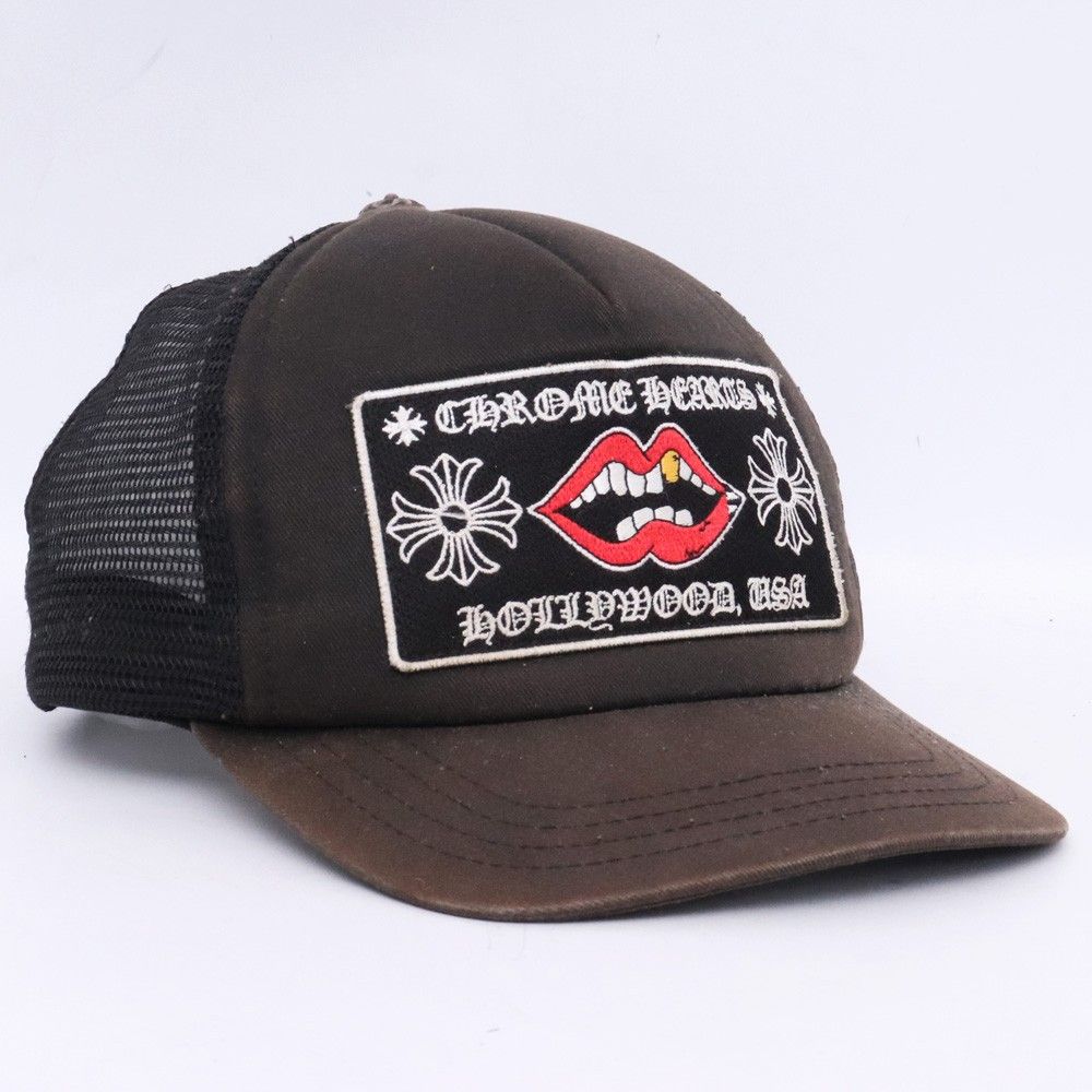 CHROME HEARTS × MATTYBOY トラッカーキャップ チョンパー ブラック