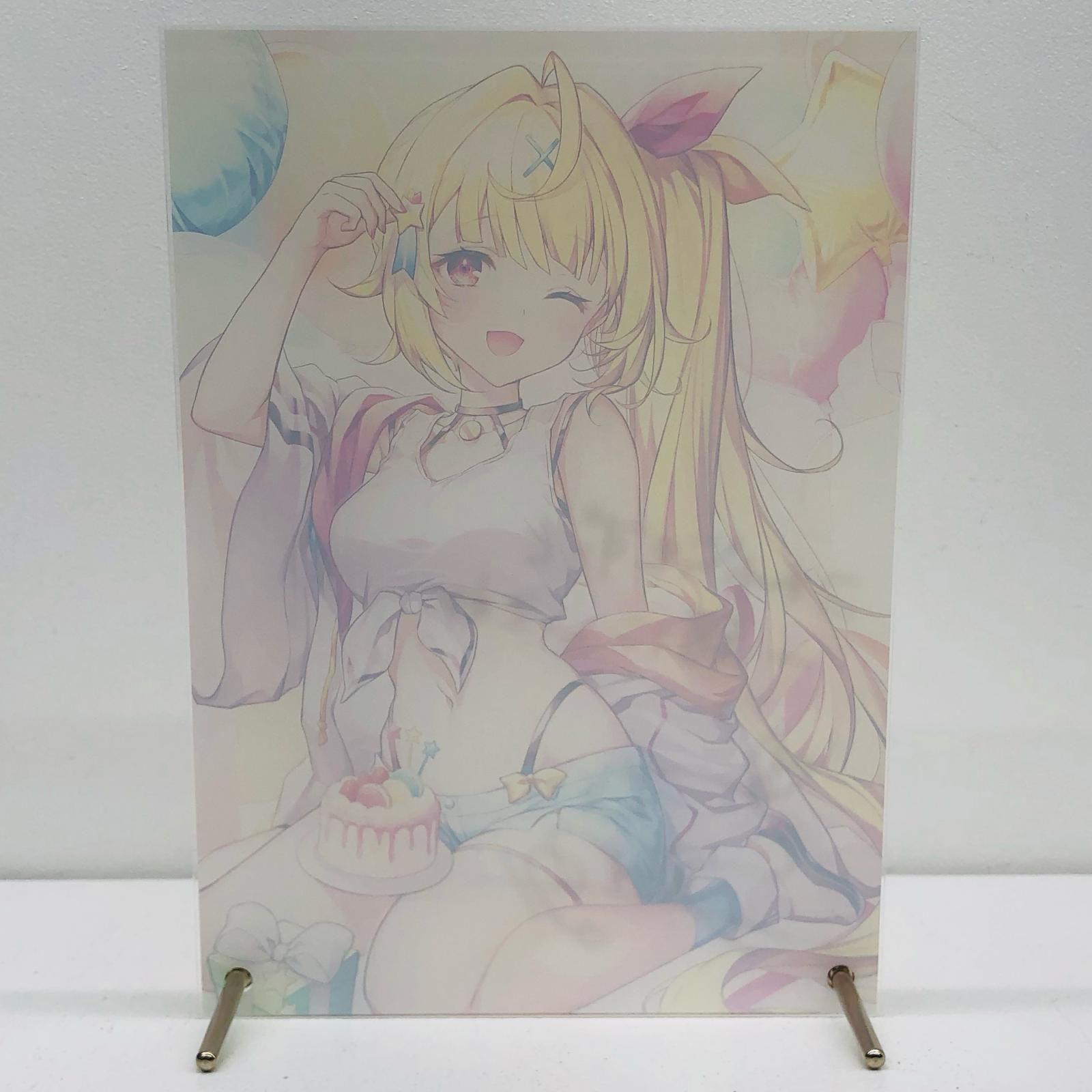イオン広店】 星川サラ 誕生日2021 複製直筆サイン・メッセージ入り