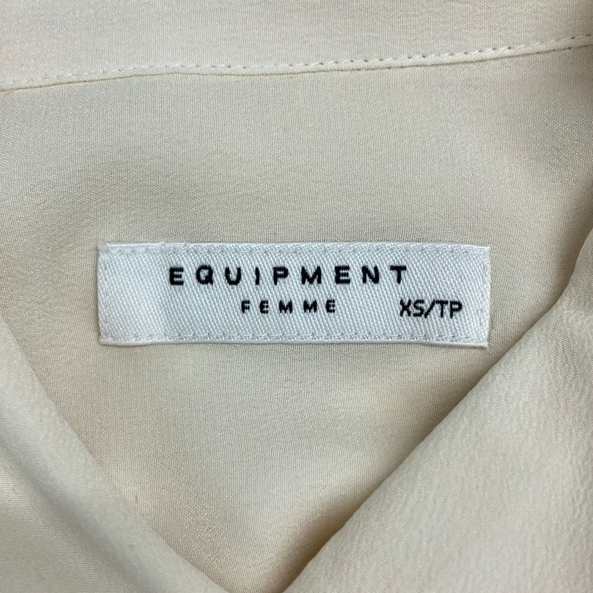 EQUIPMENT(エキプモン) 長袖シャツブラウス サイズXS レディース美品 