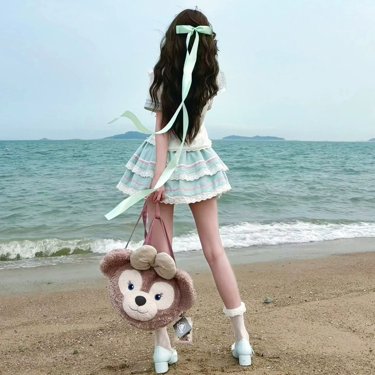 ゆめかわ? 3点セット セーラー服 コスプレ 制服風 セットアップ 量産 