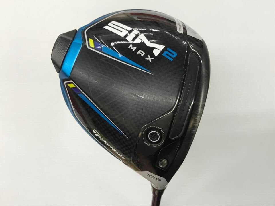 テーラーメイド　SIM2 MAX　10.5度　Diamana SILVER TM55※Qi35純正　Sフレックス　ドライバー　中古【最短即日発送】