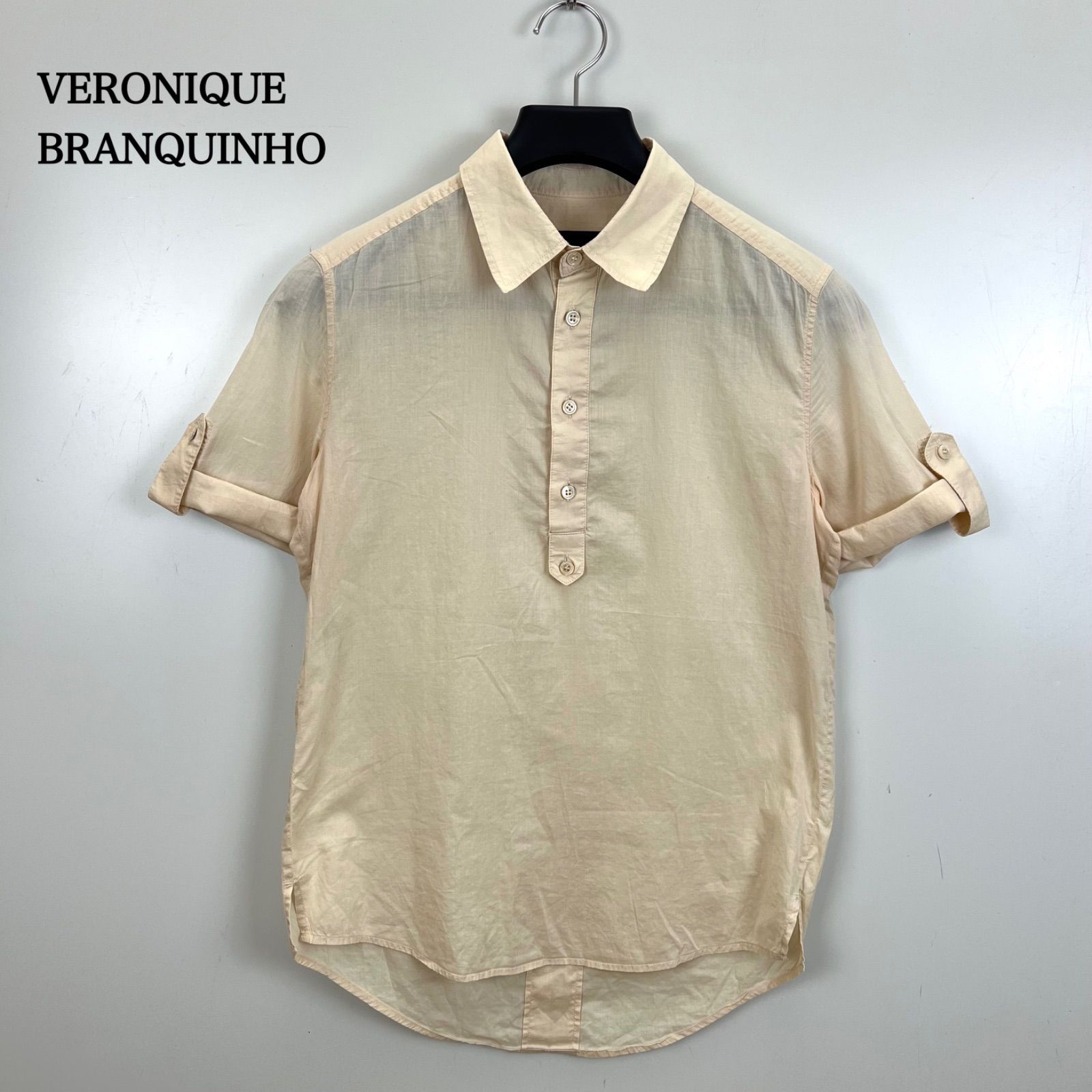 トップス VERONIQUE BRANQUINHO VERONIQUE BRANQUINHO 00s archive pullover S/S shirts 44 S