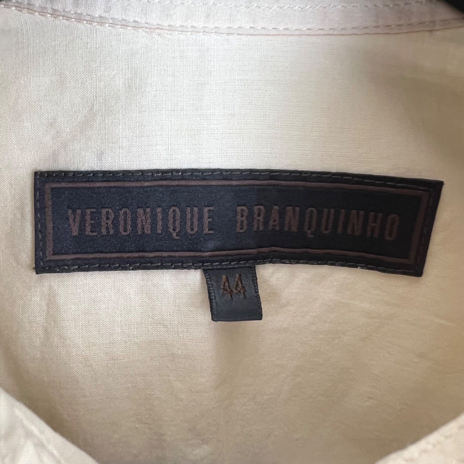 VERONIQUE BRANQUINHO 00s archive pullover S/S shirts 44 S
