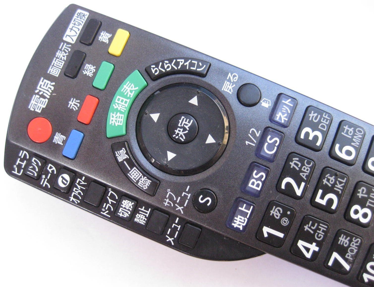 Panasonic 液晶テレビ用リモコン N2QAYB000588