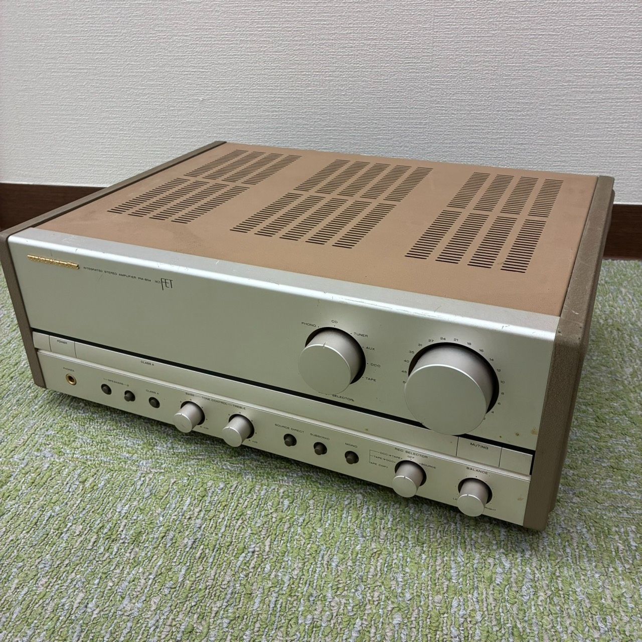 【亘】marantz マランツ PM-80AF ゴールド ステレオプリメインアンプ【8554AY】E8 16,500円