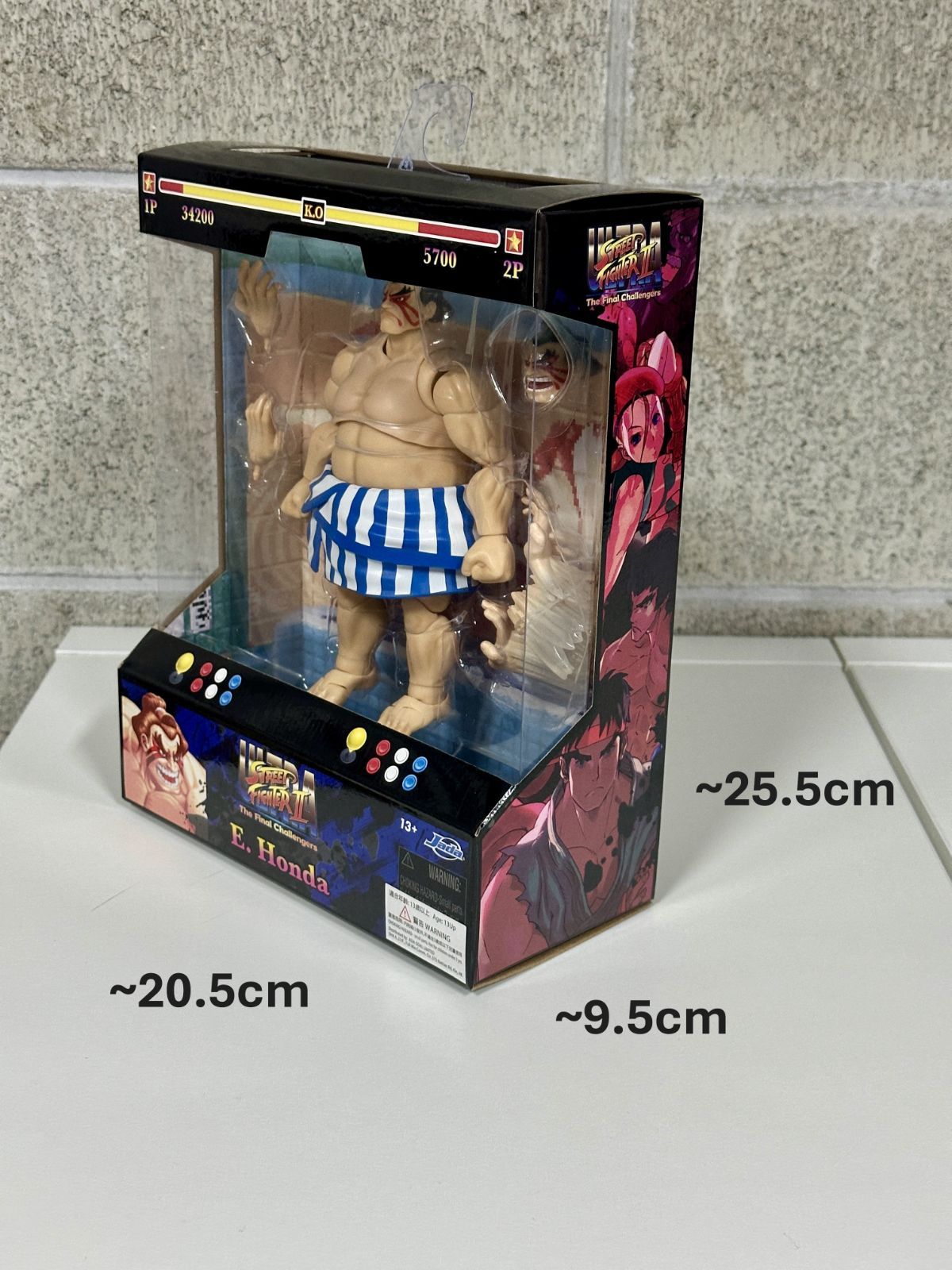 JADA TOYS Street Fighter ストリートファイター E.Honda（エドモンド