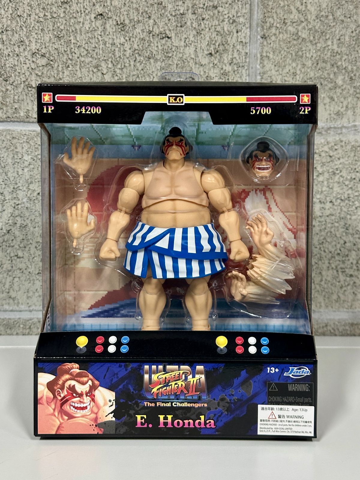 JADA TOYS Street Fighter ストリートファイター E.Honda（エドモンド