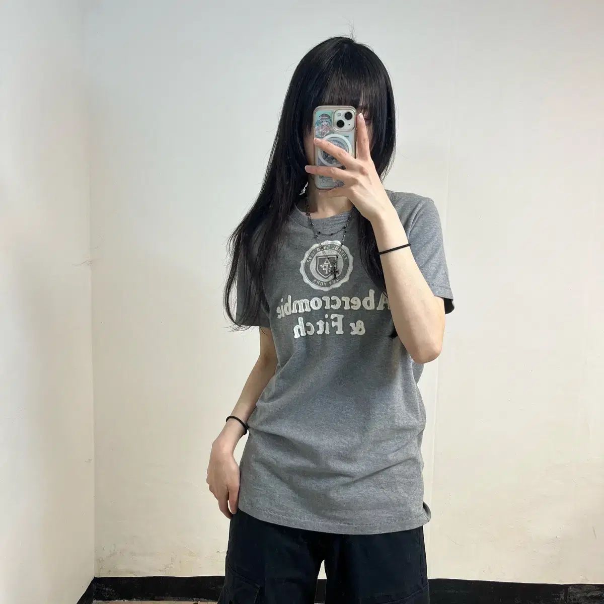 アバクロンビー グレー Tシャツ 5,394円