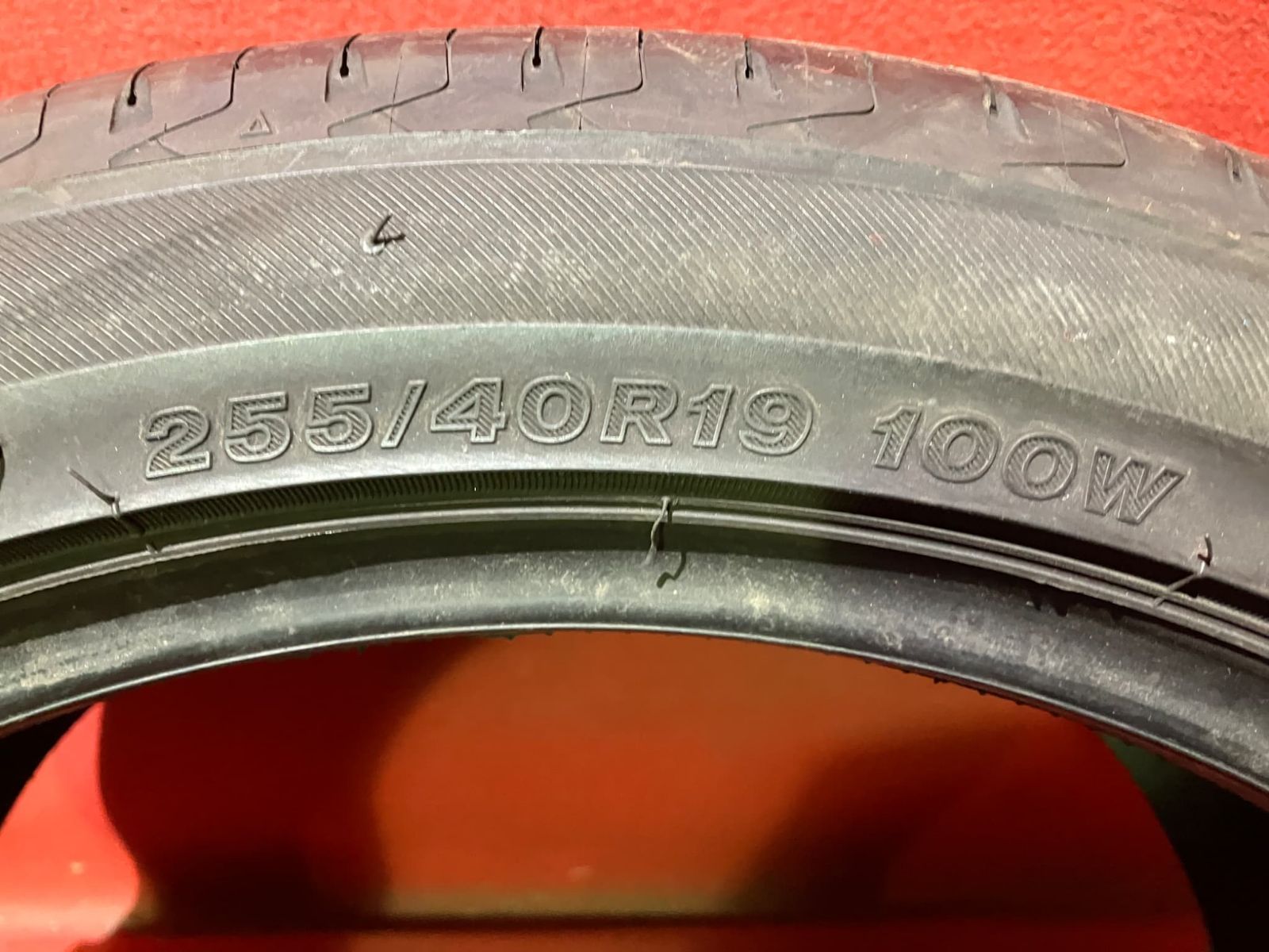 中古サマータイヤ【255/40R19 BRIDGESTONE REGNO GR-XII】 2本SET