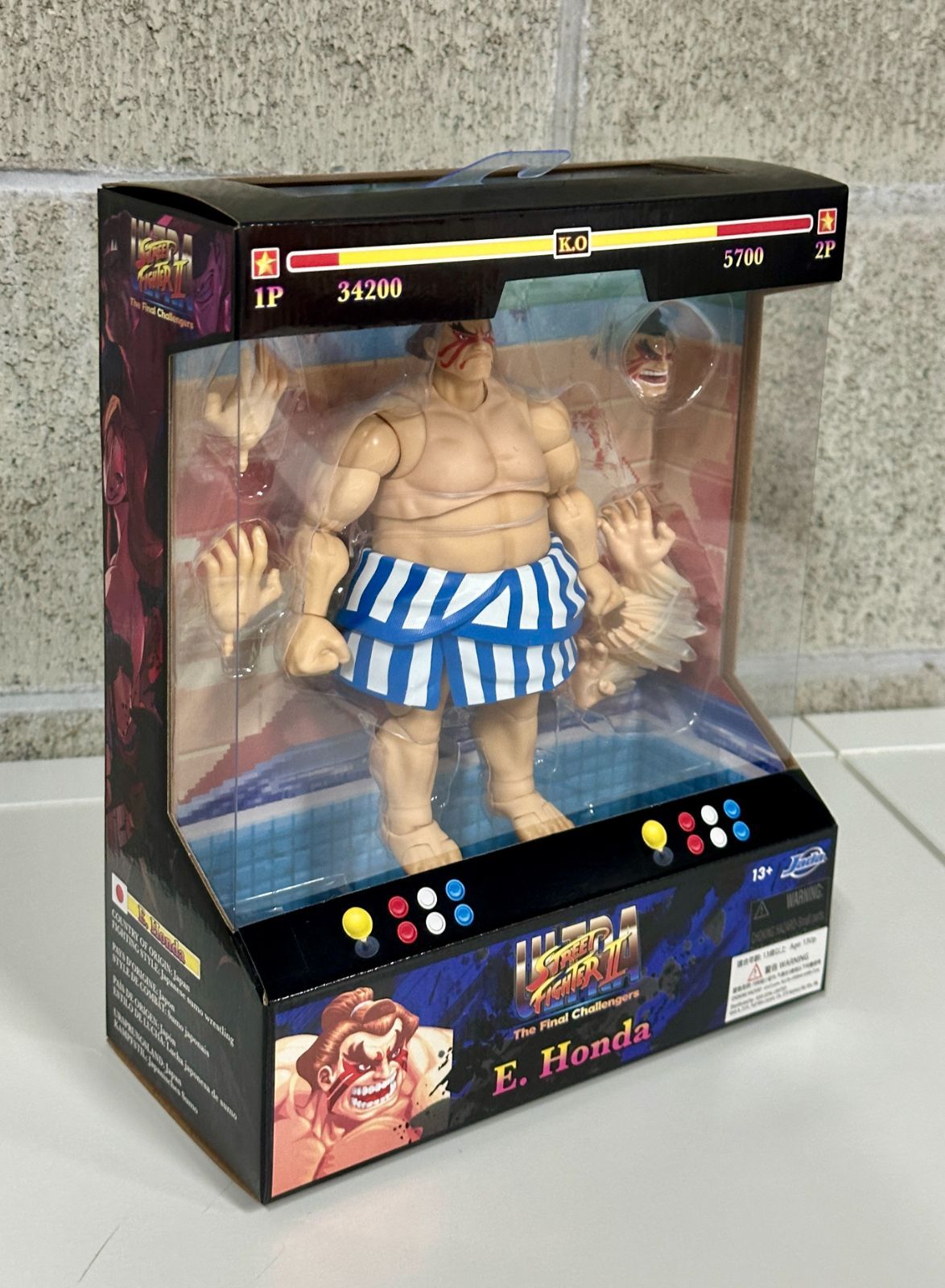 JADA TOYS Street Fighter ストリートファイター E.Honda（エドモンド