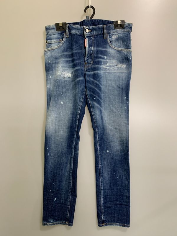 【中古品】 DSQUARED2 ディースクエアード S74LB1620 SKATER JEAN デニムパンツ ボトムス 【151-260508-AS-87-min】