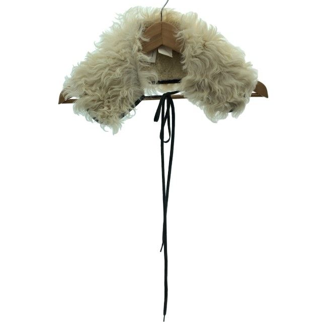 【中古】　MARNI　付け襟　フェイクファー　裏地ボア　イタリア製　グッズ　古着　/2497