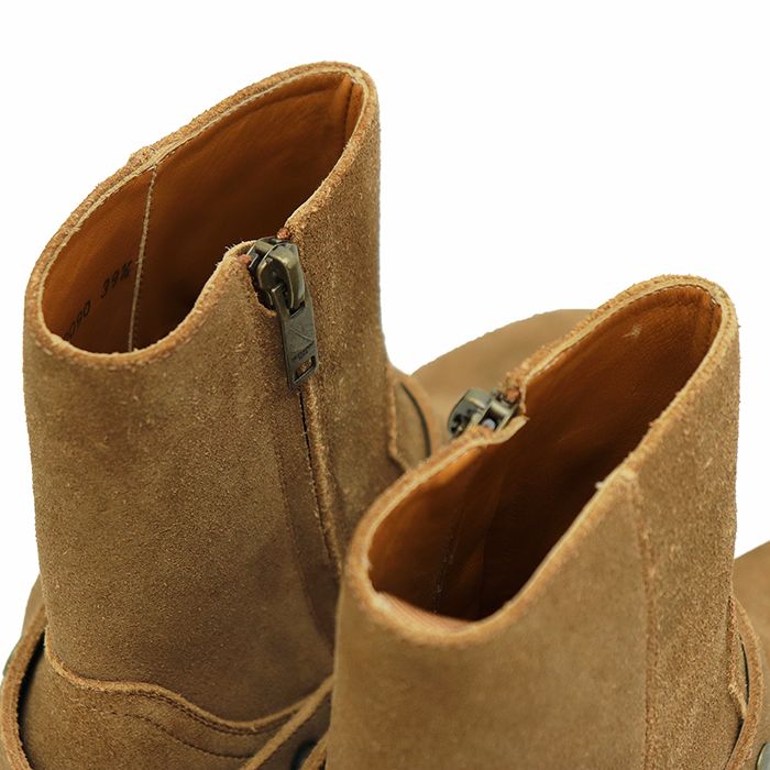 スウェードリングブーツ SAINT LAURENT PARIS / サンローランパリ