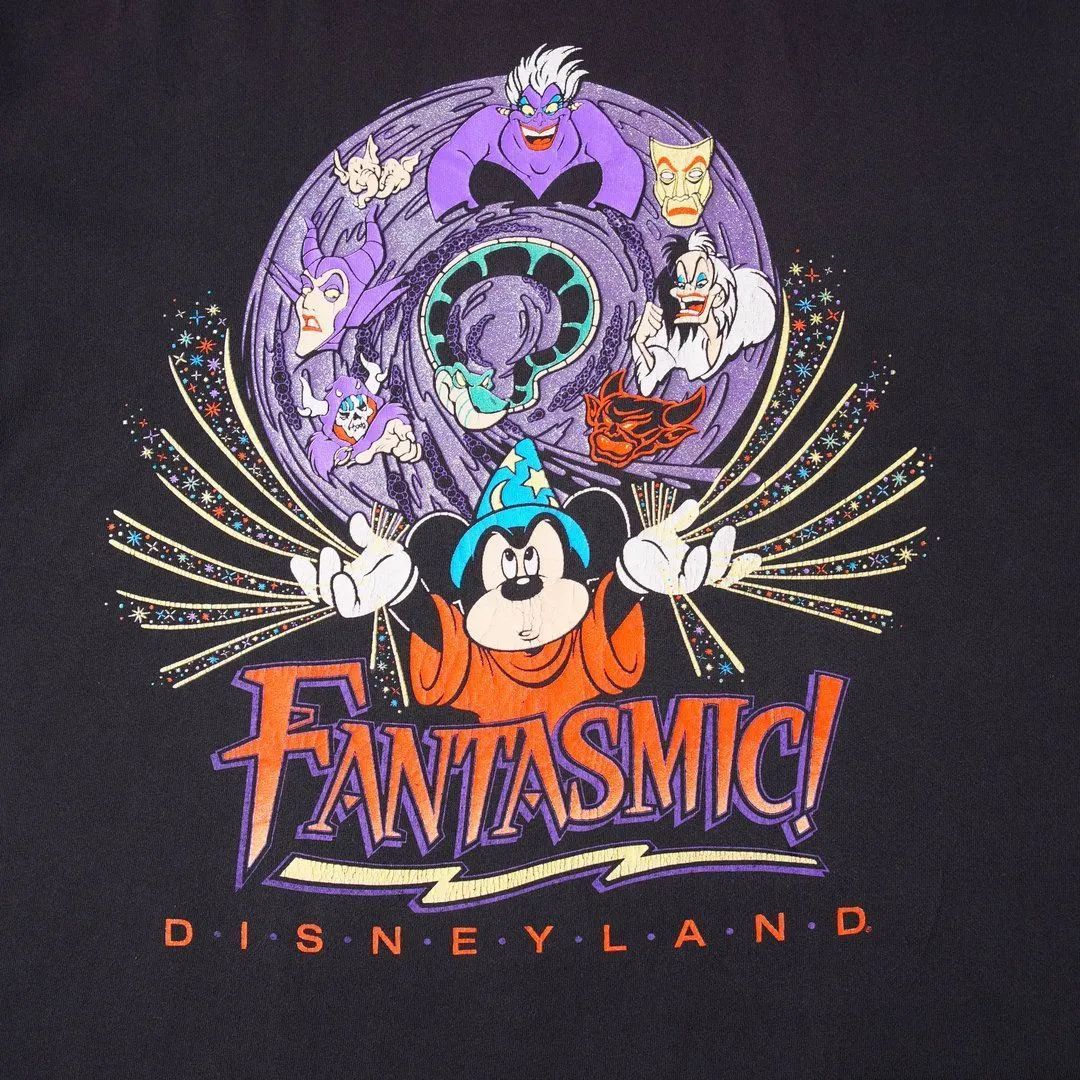 ディズニー Disney ファンタズミック FANTASMIC Tシャツ XL ブラック