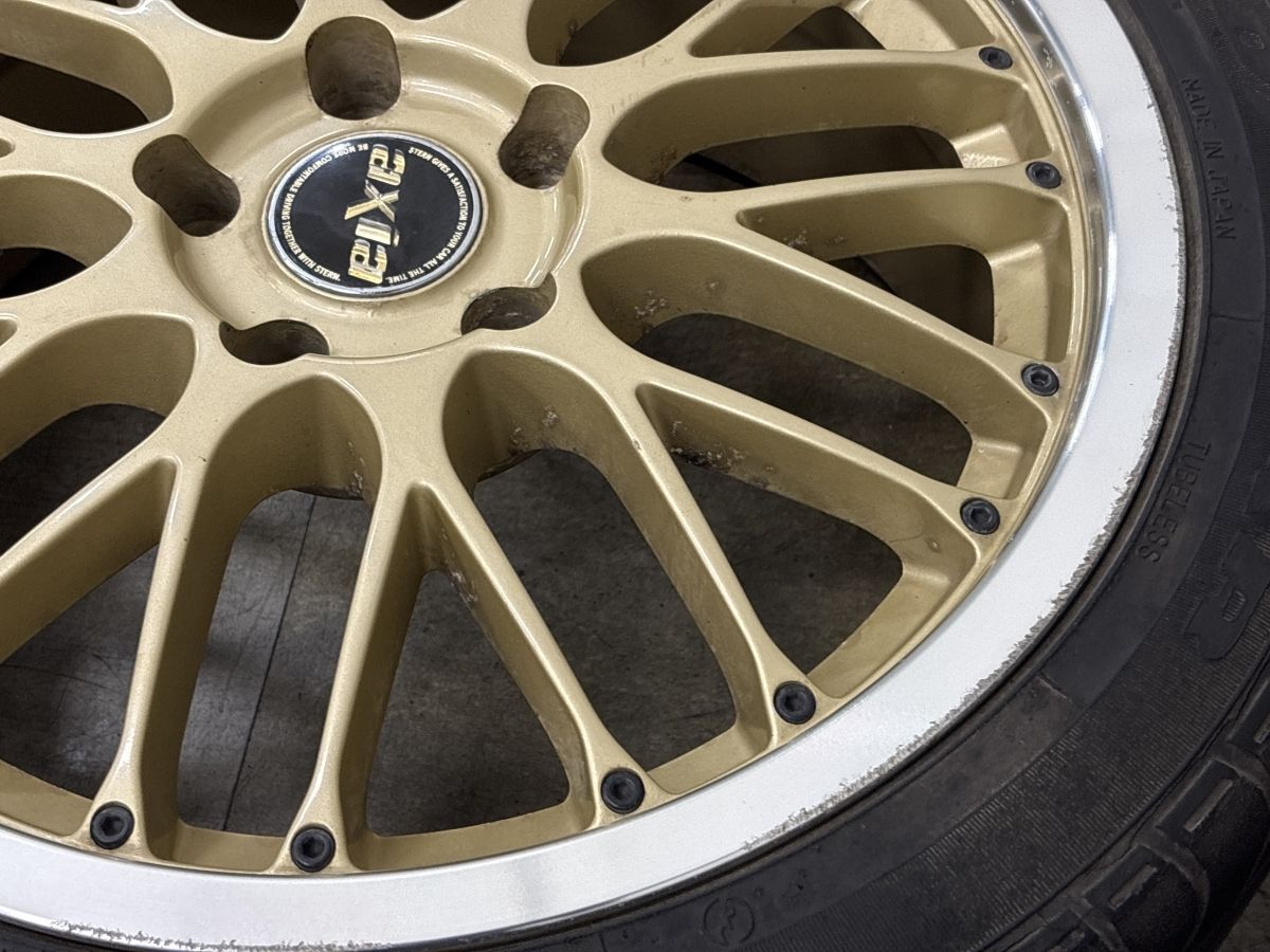 交換用に】Hinodex Axia 17in 7JJ +42 PCD114.3 グッドイヤー DUCARO 